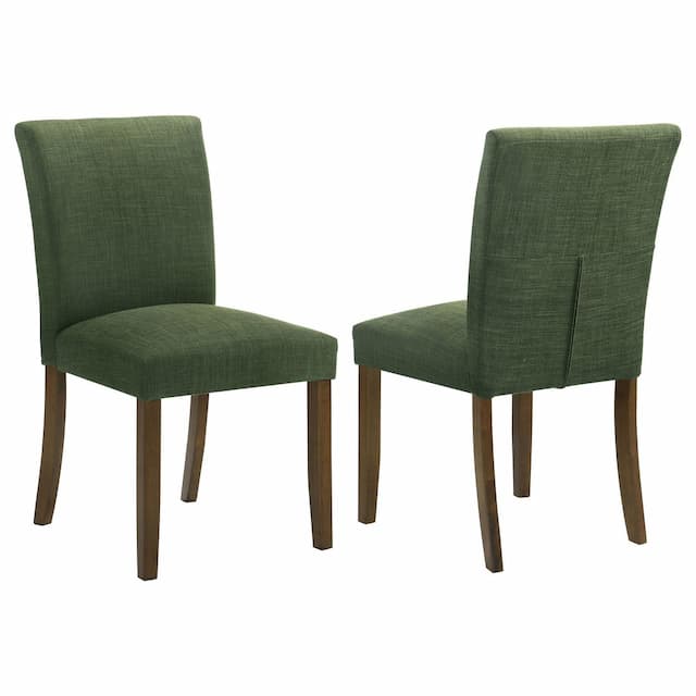 Cantley Upholstered Dining Side Chair Green (Set of 2)