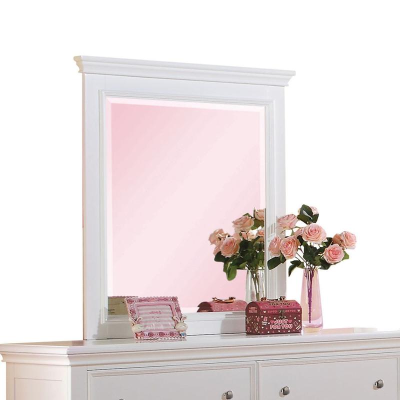 Lacey White Mirror