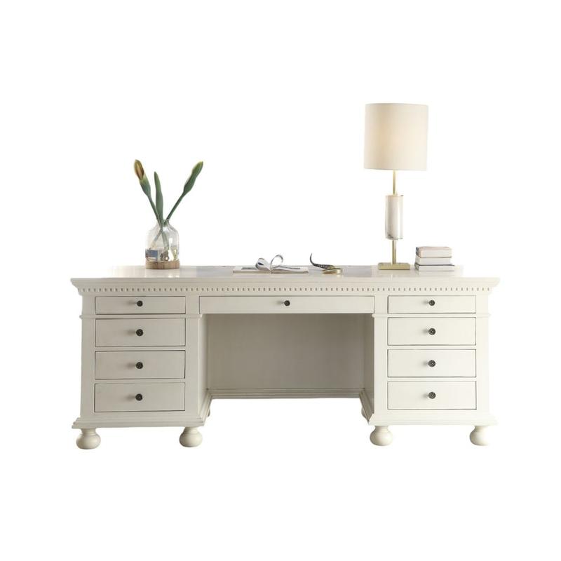 Gustave Cream Executive Writing Desk