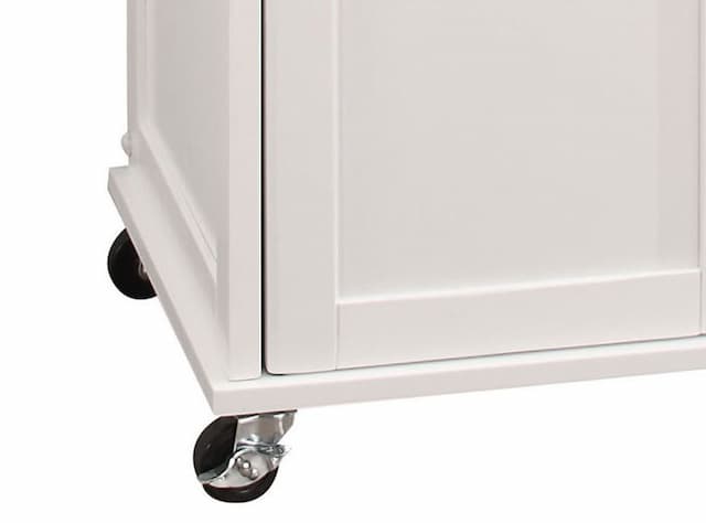 Tullarick Natural & White Kitchen Cart