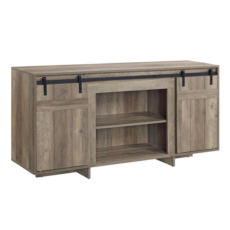 Bellarosa Gray Washed Tv Stand (Same As 91608)