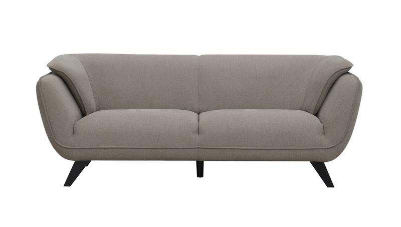 Nayeli Brown Linen Sofa