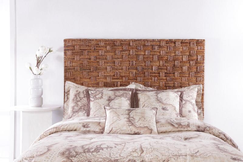 Driftwood Banana Coffee Twin Headboard