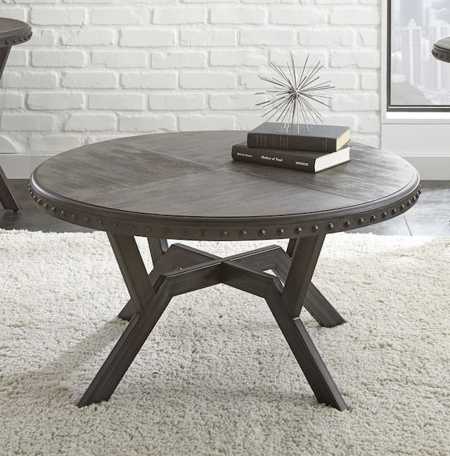 Alamo Round Cocktail Table