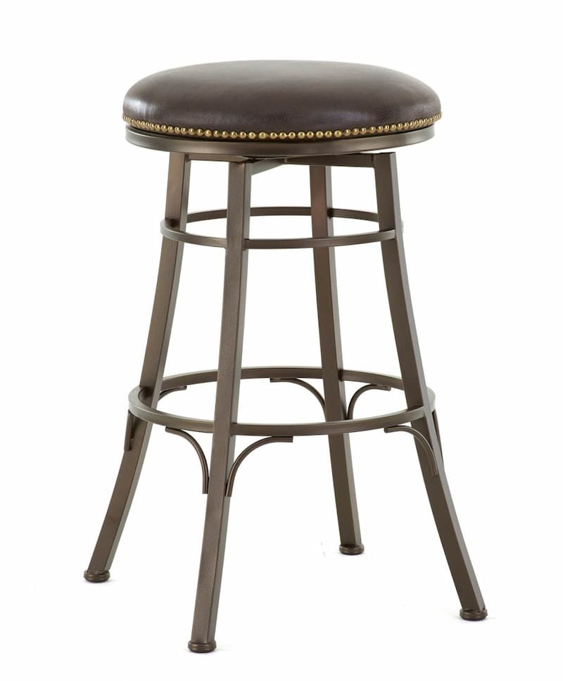 Bali Backless Swivel Bar Stool