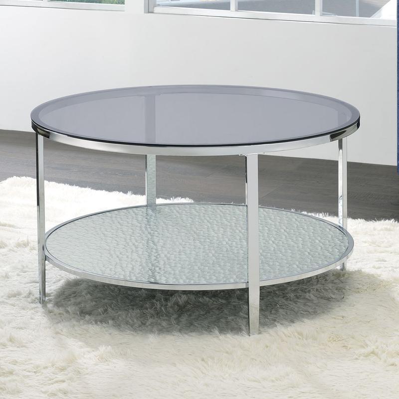Frostine Round Cocktail Table