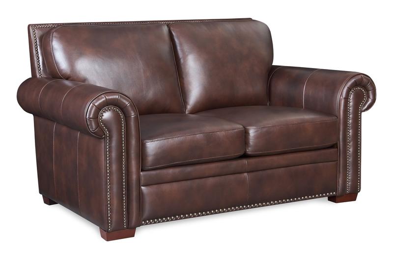 Toulouse Top Grain Leather Loveseat