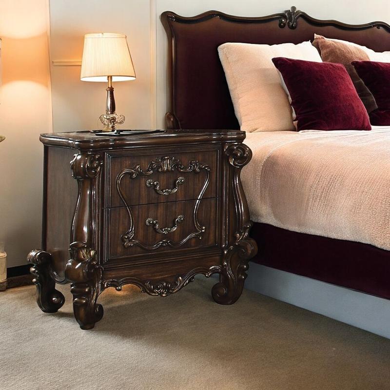 Versailles Cherry Oak Nightstand