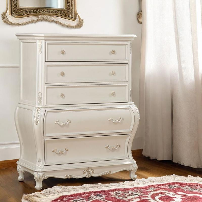 Chantelle Pearl White Chest