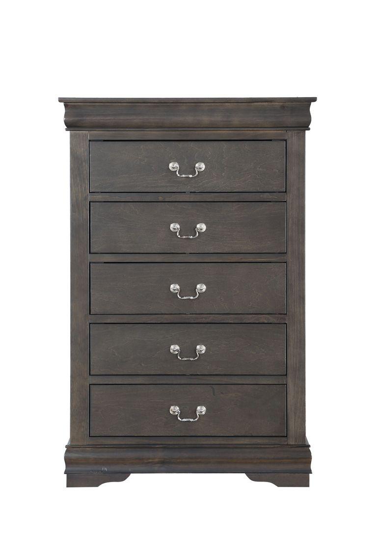 Louis Philippe Dark Gray Chest