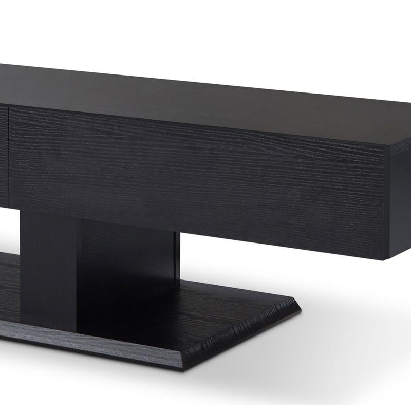 Follian Black Tv Stand