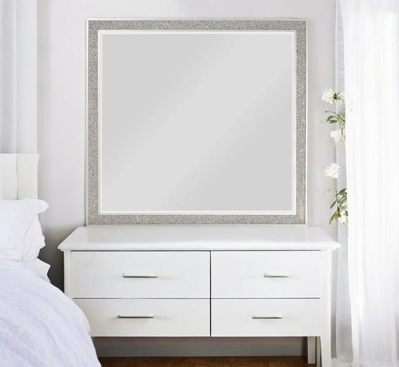 Sliverfluff Mirrored & Champagne Finish Mirror
