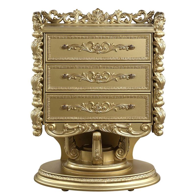 Bernadette Gold Finish Chest