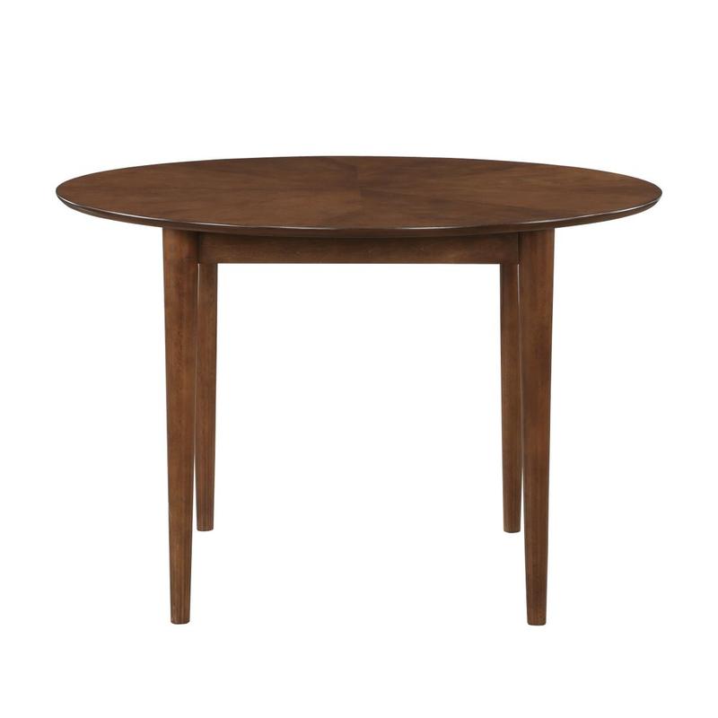 Bonito Walnut Finish Leg Dining Table