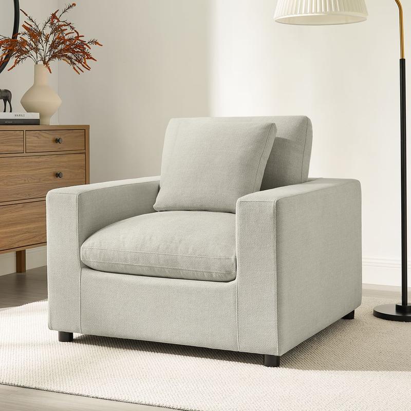 Casella Modern Armchair - Beige