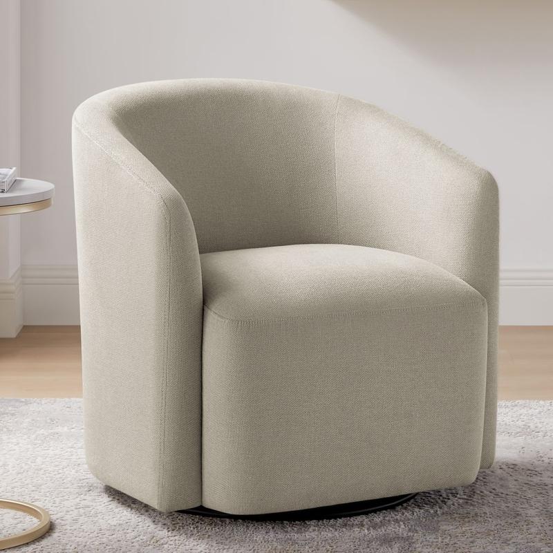 Amhurst Sea Oat Swivel Barrel Chair