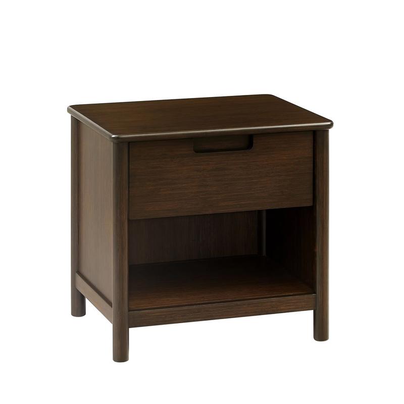 Weston Nightstand, Black Walnut
