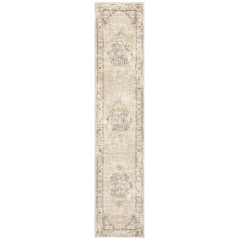 Andorra 303D0 Beige/ Ivory Indoor Area Rug