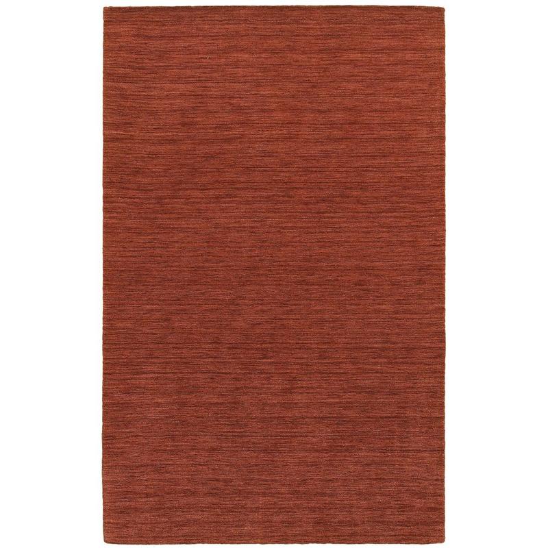 Aniston 27103 Red Hand-crafted Wool Area Rug