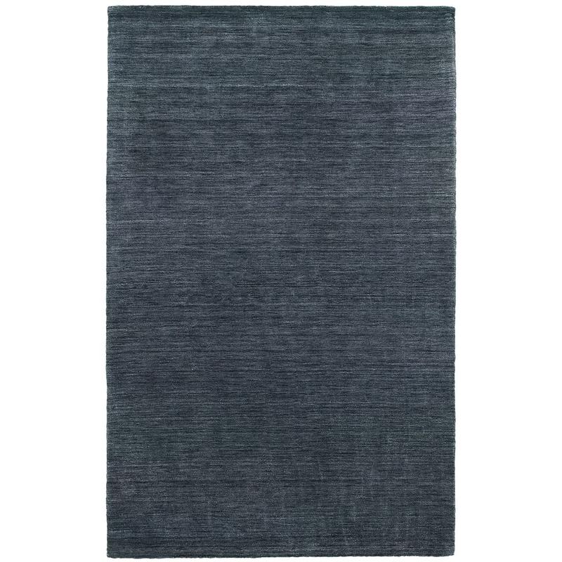 Aniston 27106 Navy Hand-crafted Wool Area Rug