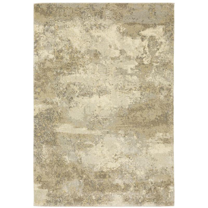 Astor 8322J Gold/ Beige Indoor Area Rug - 3'10" x 5'5"