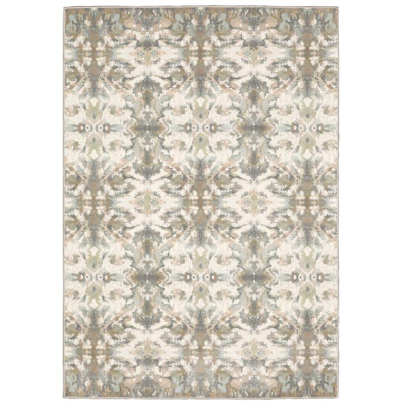 Capistrano 535B1 Ivory/ Multi Indoor Area Rug - 9'10" x 12'10"