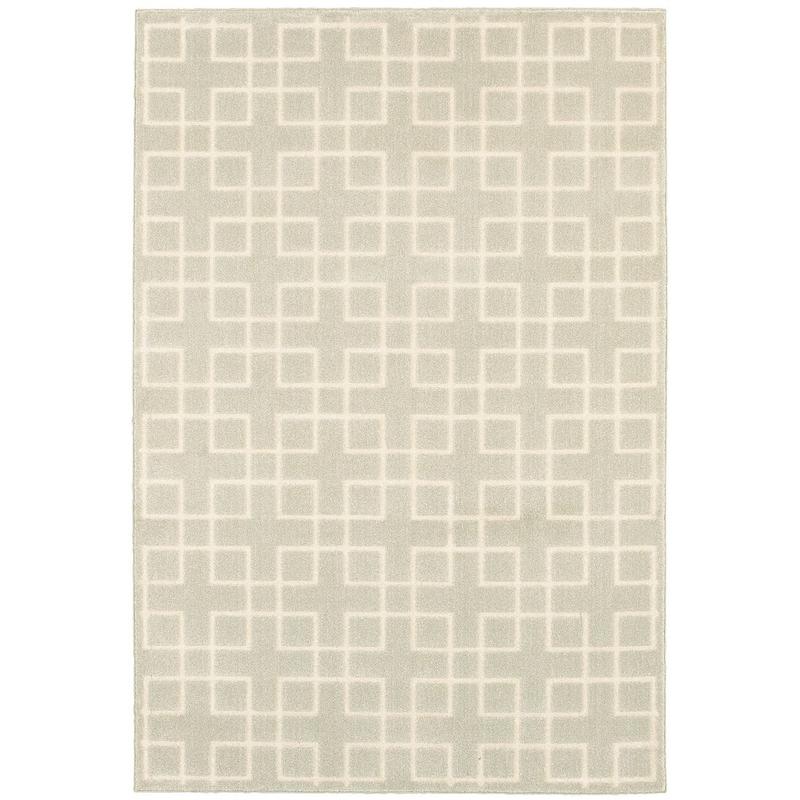 Ellerson 6140Y Ivory/ Beige Indoor Area Rug - 9'10" x 12'10"