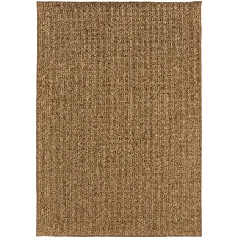 Karavia 2061N Tan Ultimate Performance Area Rug - 1'9" x 3'9"