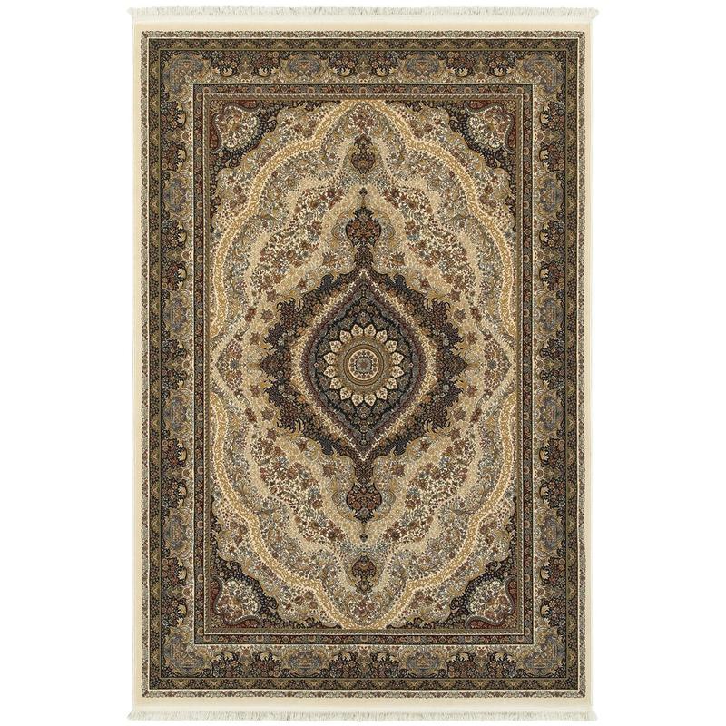 Masterpiece 111W2 Ivory/ Multi Indoor Area Rug - 3'10" x 5'5"