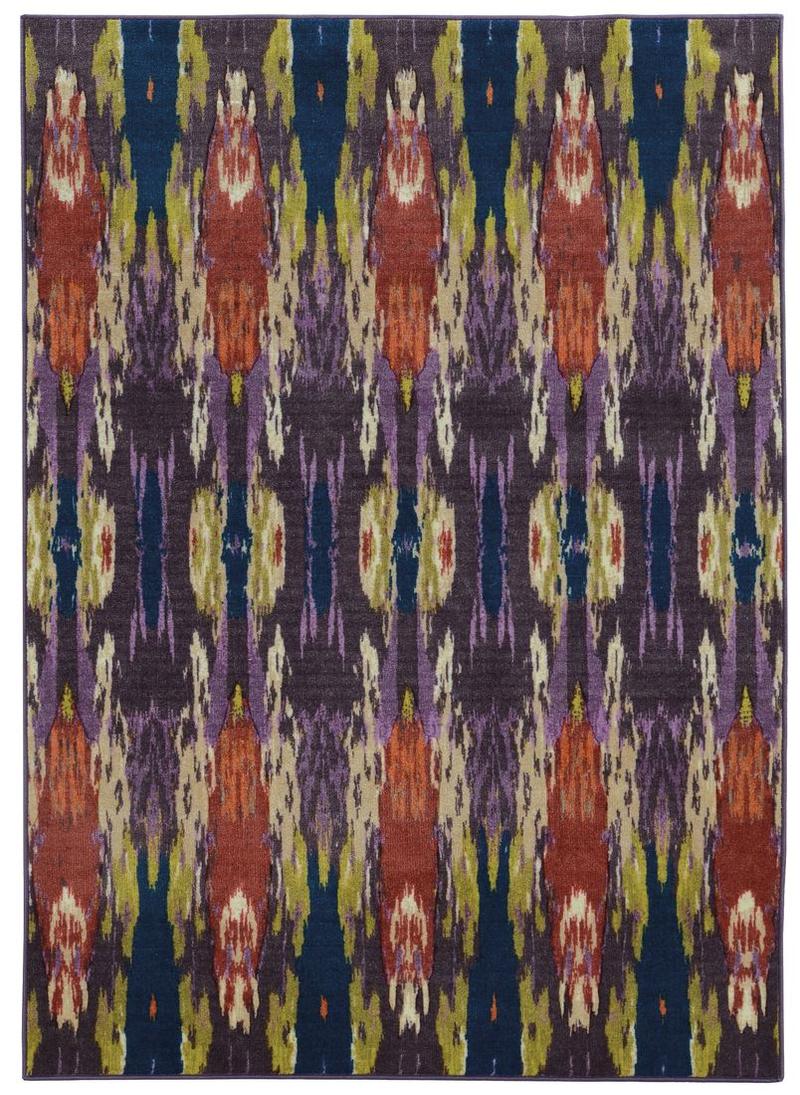 Prismatic 85134 Purple/ Blue Indoor Area Rug