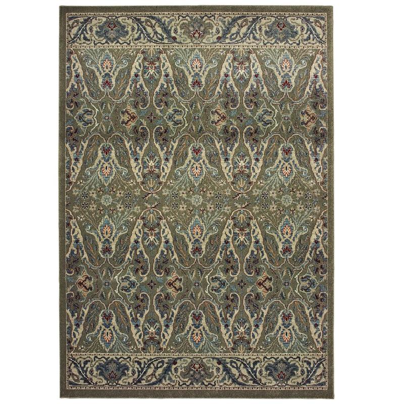 Raleigh 655Q5 Brown/ Ivory Indoor Area Rug