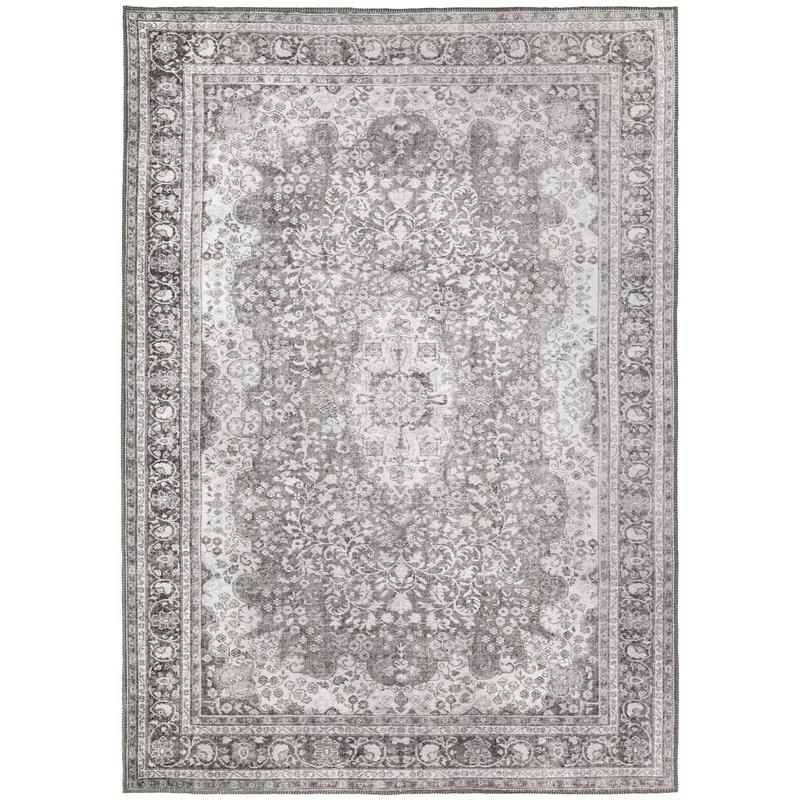 Sofia 85821 Grey Indoor Area Rug - 5'3" x 7'6"
