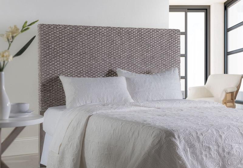 Driftwood Grey Braided Full/Queen Headboard