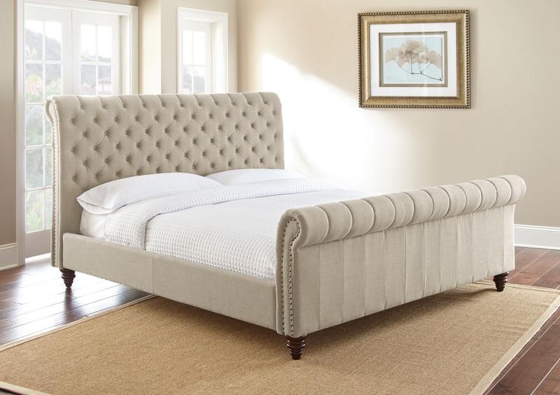 Swanson King Bed Sand