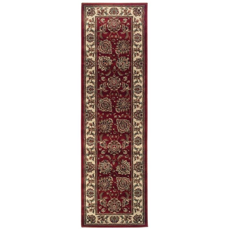 Ariana 117C3 Red/ Ivory Indoor Area Rug