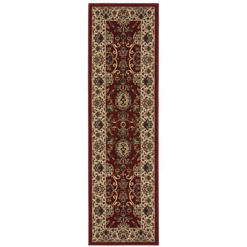 Ariana 130/8 Red/ Ivory Indoor Area Rug