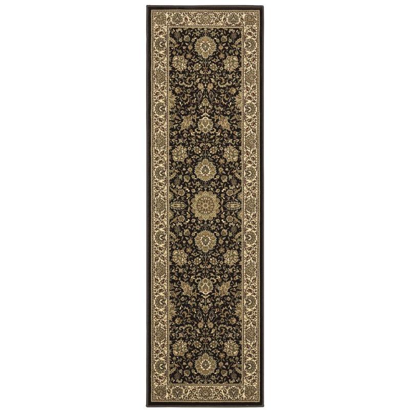 Ariana 172D2 Brown/ Ivory Indoor Area Rug