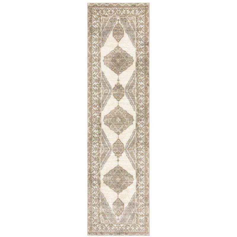 Andorra 298C0 Beige/ Ivory Indoor Area Rug