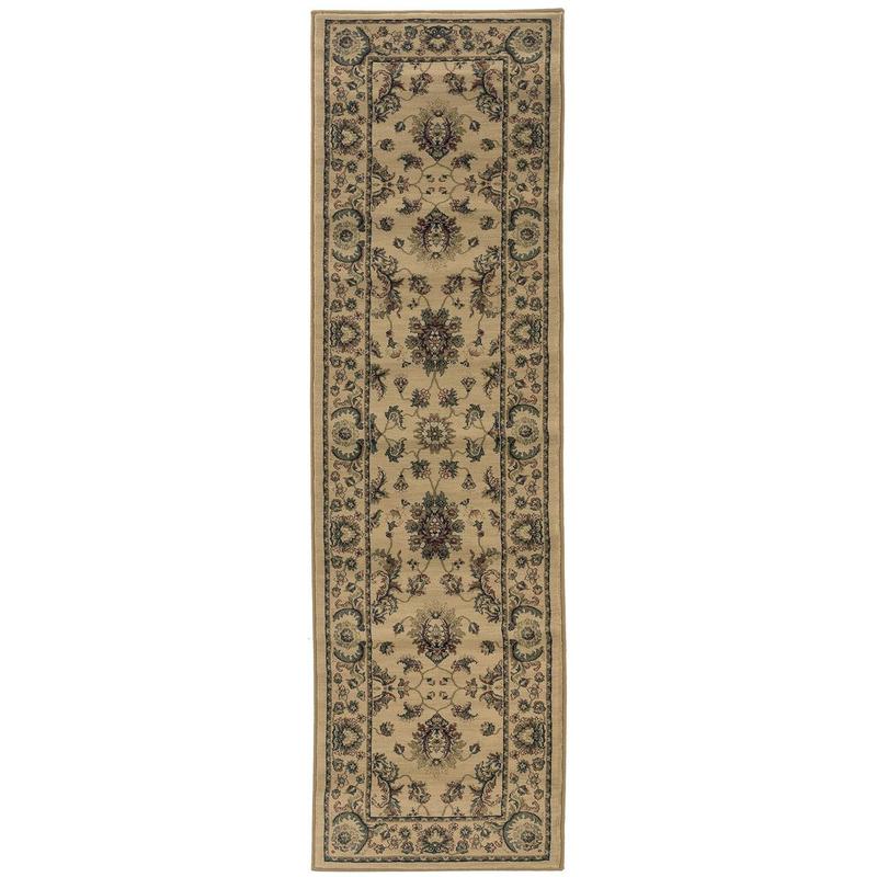 Ariana 311I3 Ivory/ Green Indoor Area Rug