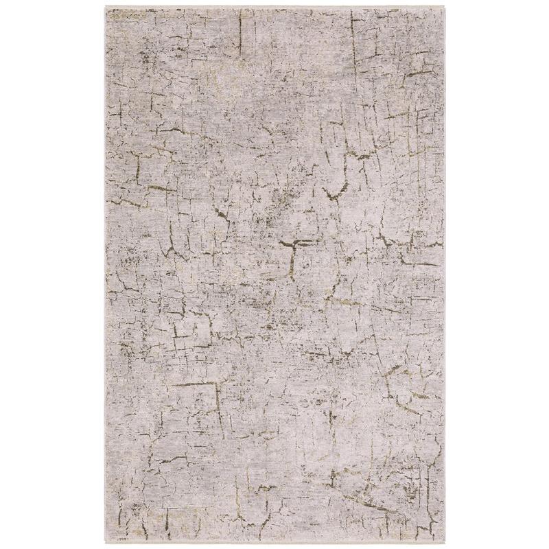 Branigan BRG05 Grey/ Gold Indoor Indoor - 3' x 5'