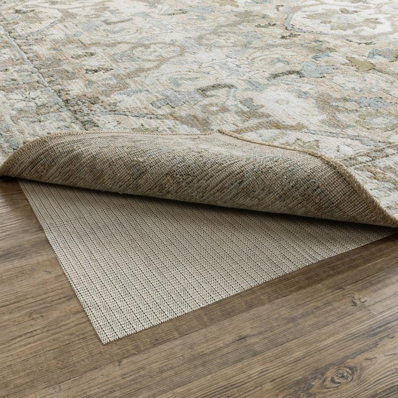 Non-Slip Grip Rug Pad 0001C Beige Indoor Rug Pad - 11'8" x 14'8"